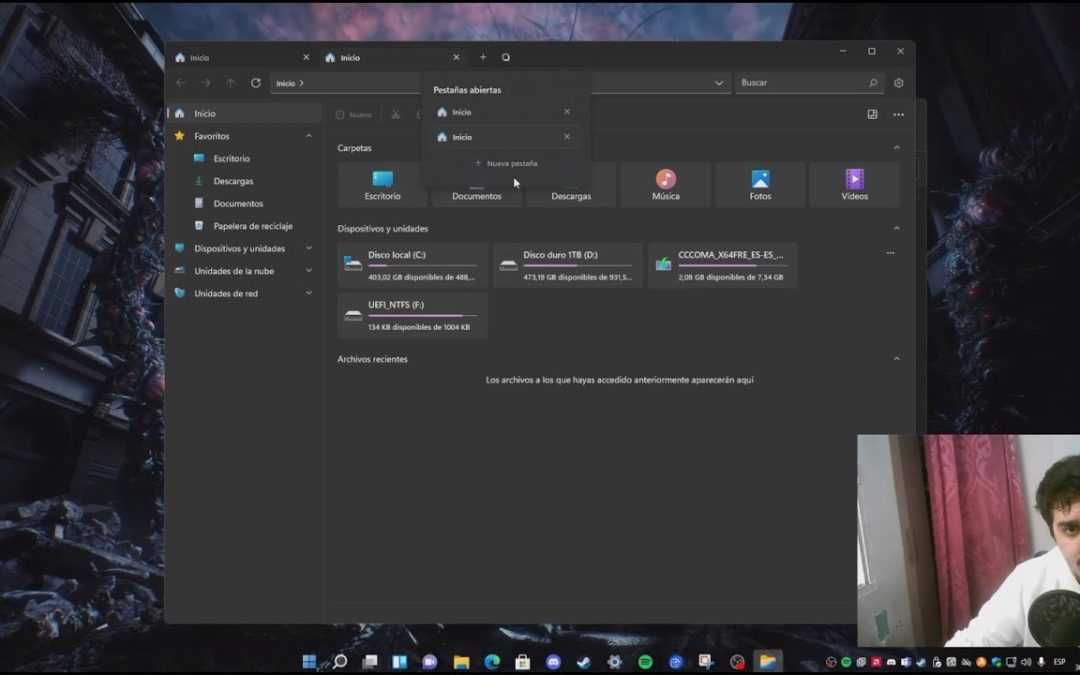Modernizar explorador de archivos en windows 11 y windows 10