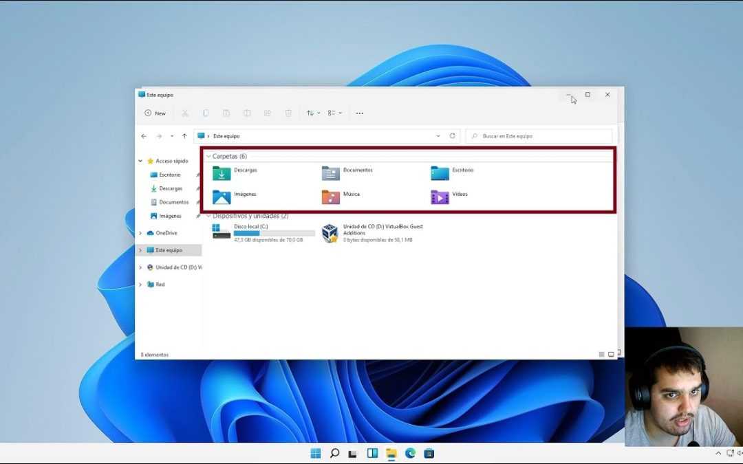 WINDOWS 11 (Quitar Carpetas de Este equipo)