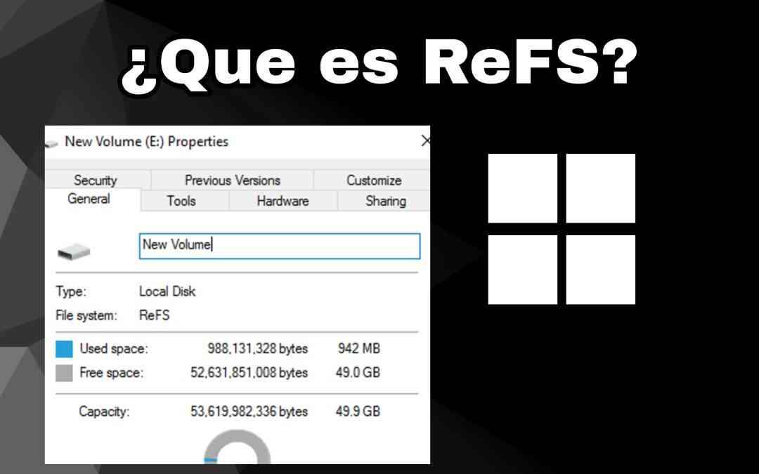 ¿Que es ReFS?