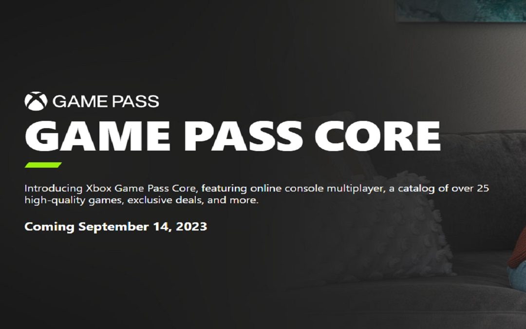 xbox game pass Core nueva suscripción