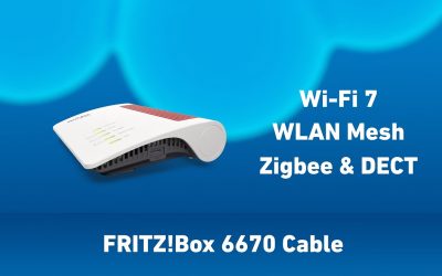 FRITZ!Box 6670 Cable: el router Wi-Fi 7 y Zigbee para el cable
