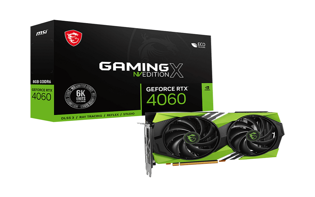 MSI lanza una GPU de colección: la GeForce RTX 4060 GAMING X NV Edition