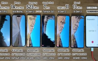 iPhone 15 Pro Max gana por los pelos al Galaxy S23 Ultra en la prueba de batería