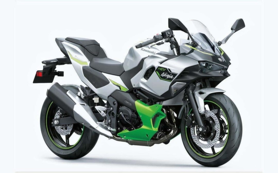 Kawasaki Ninja 7 Hybrid: la moto del futuro ya está aquí