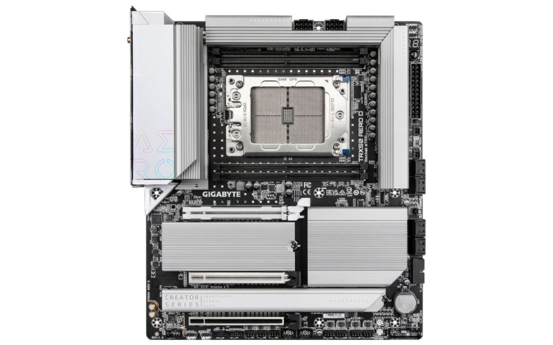 Gigabyte TRX50 AERO D: la placa base para los Ryzen Threadripper 7000