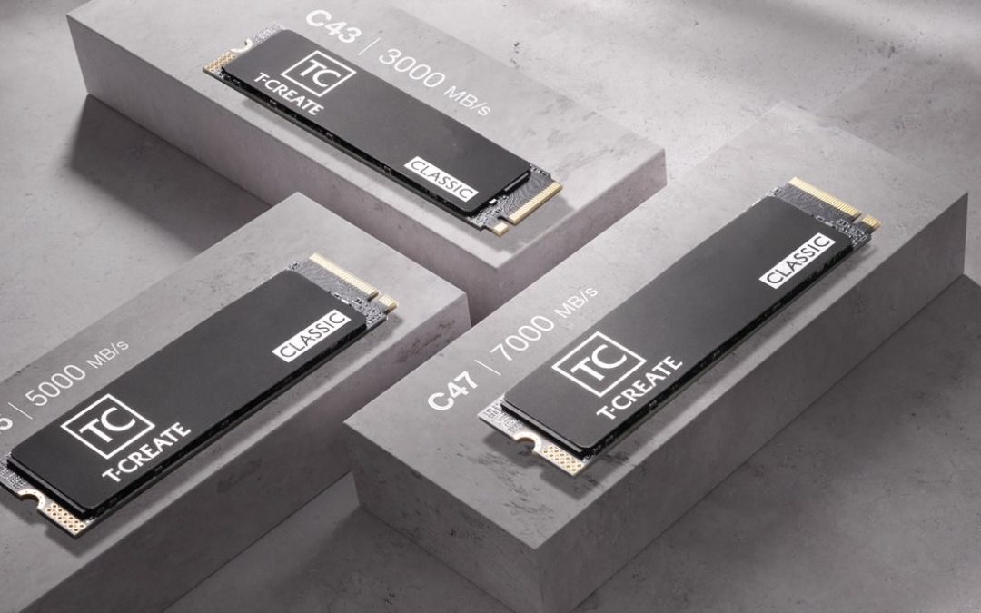 SSD PCIe 4.0 serie T-CREATE CLASSIC C4: el nuevo disco duro de Team Group que supera a todos los demás