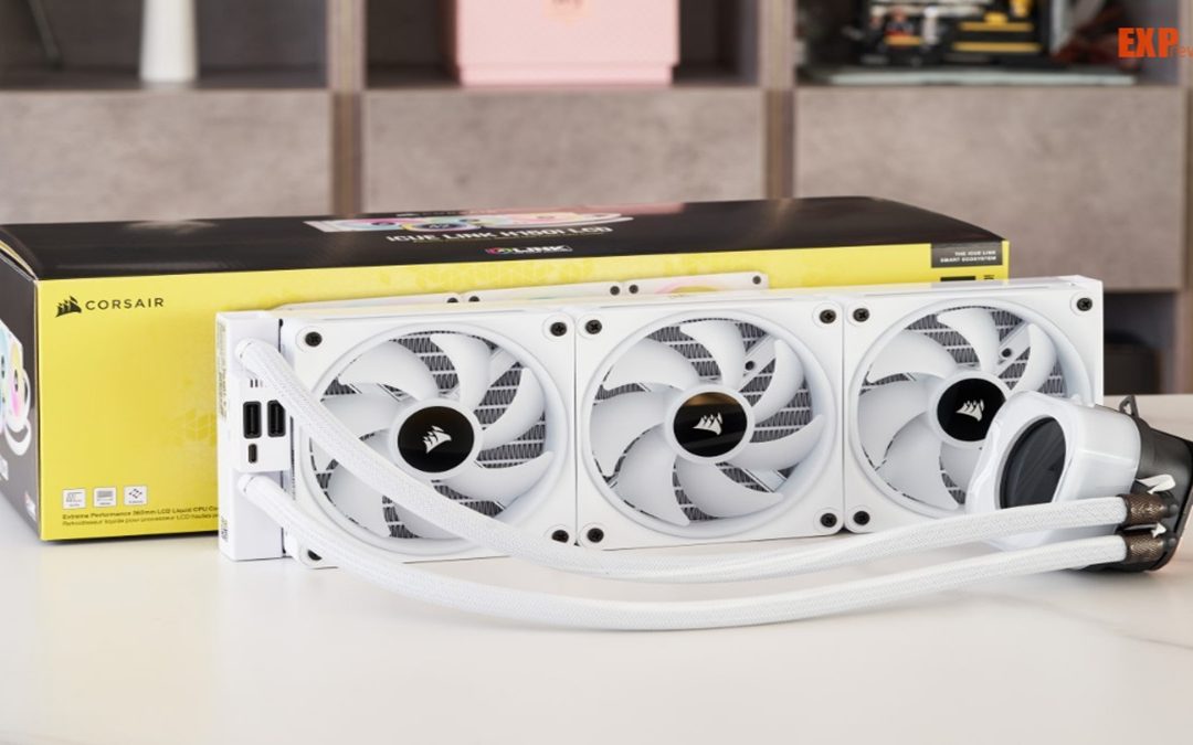 CORSAIR iCUE LINK LCD AIO: Refrigeración líquida con pantalla personalizable