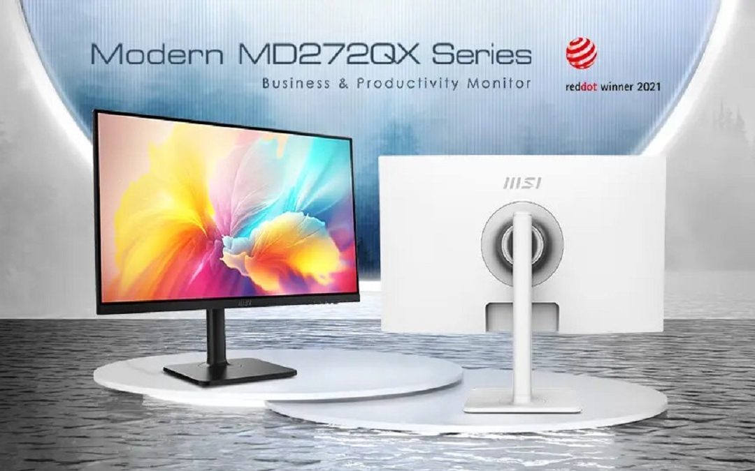 MSI Modern MD272QX: el monitor 2K@100Hz con conexión tipo C y diseño bicolor