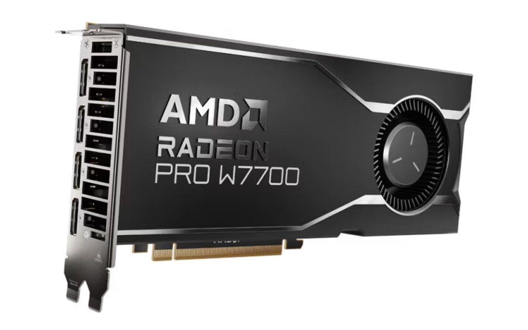 Radeon Pro W7700: la nueva tarjeta gráfica de AMD que supera a la Nvidia Quadro RTX 4000