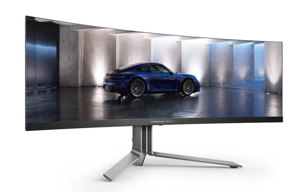 AOC y Porsche Design presentan el monitor curvo para juegos AGON PRO PD49
