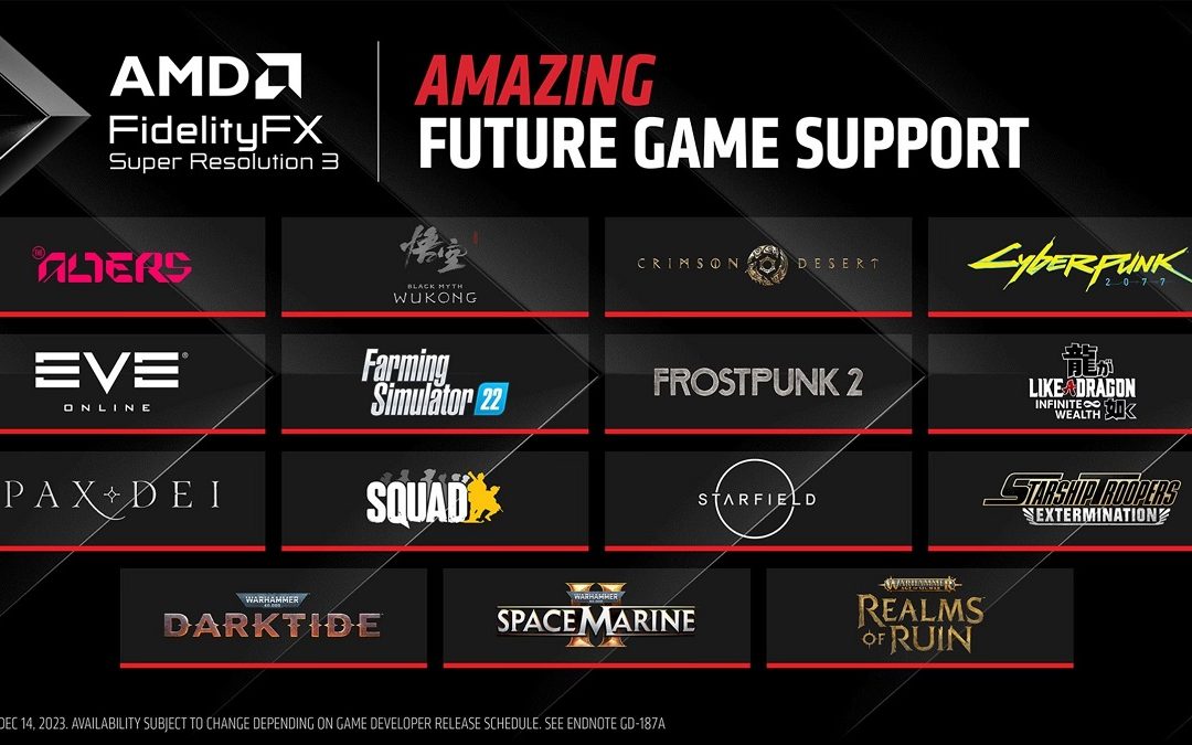 AMD FSR 3: el código fuente abierto que desafía a DLSS 3