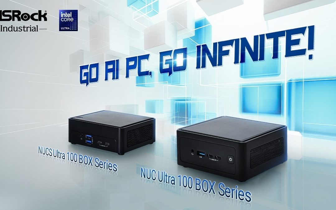 ASRock Industrial presenta los primeros PC con AI basados en Intel® Core™ Ultra