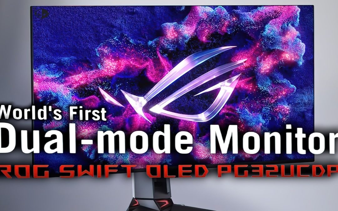 ASUS ROG Swift OLED PG32UCDM: el monitor OLED 4K a 240 Hz que revoluciona el gaming