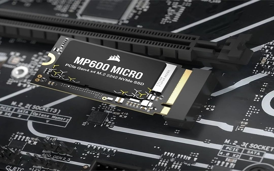 CORSAIR presenta el MP600 MICRO, una SSD PCIe 4.0 ultrarrápida y compacta