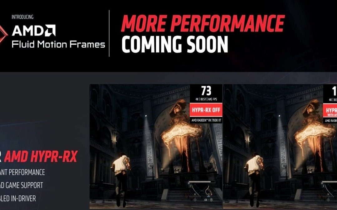 AMD Fluid Motion Frames: la tecnología que supera a NVIDIA