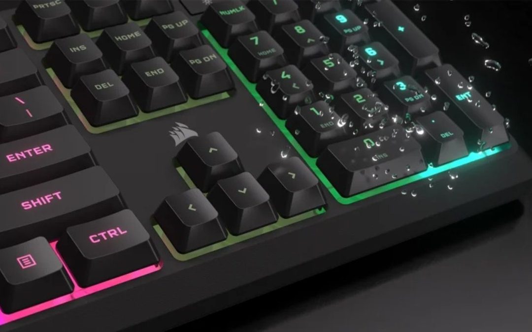Corsair K55 CORE: el teclado RGB que resiste el agua