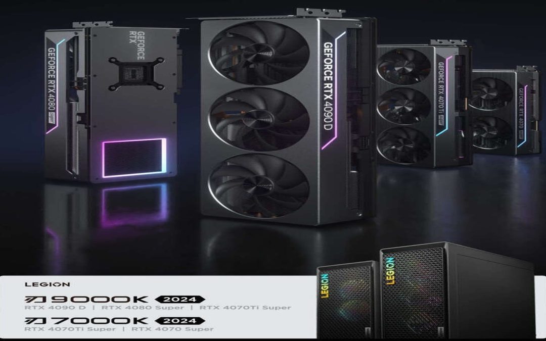 Lenovo se suma a las RTX 40 SUPER y RTX 4090D con sus tarjetas LEGION
