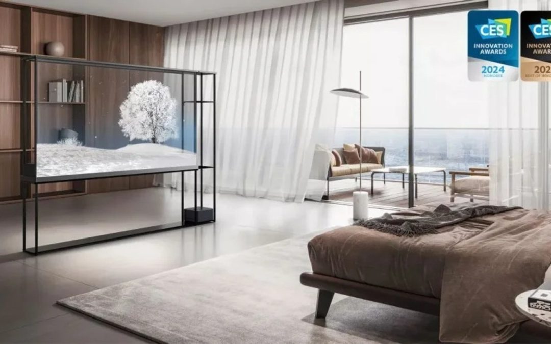 LG presenta el primer televisor OLED transparente e inalámbrico del mundo