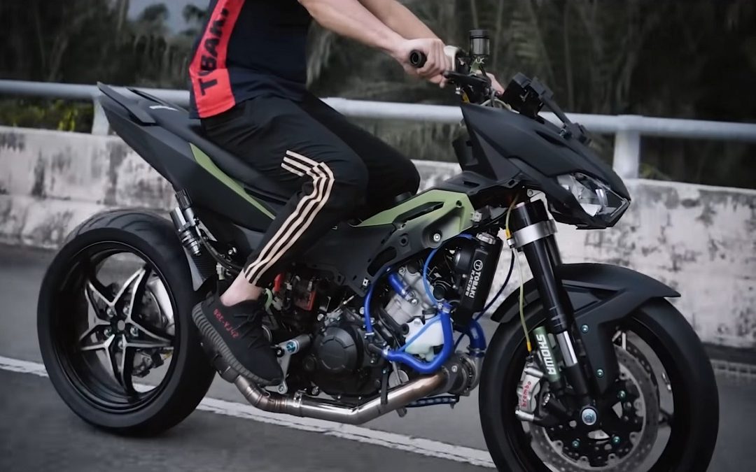 El scooter con turbo que reta a la Kawasaki H2R