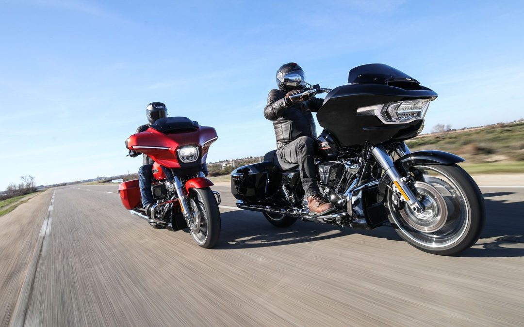 Harley Davidson Glide y Road Glide 2024: las reinas del touring
