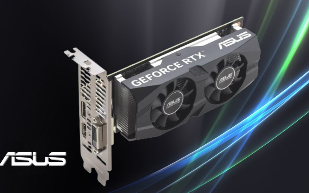 ASUS Innovación: GeForce RTX 3050 de Bajo Perfil de 6 gb