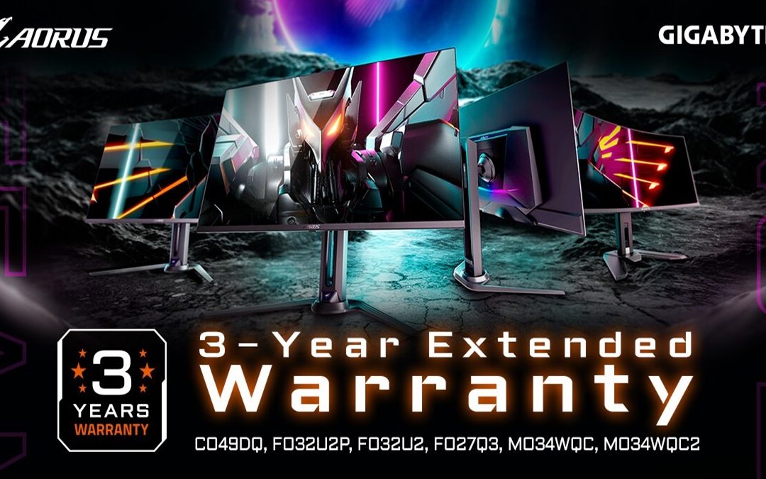 Tres Años de Tranquilidad con Monitores Gigabyte