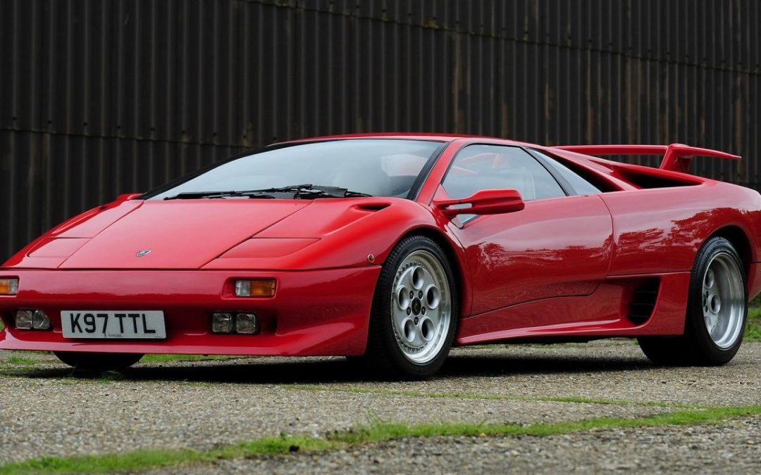 El Poderoso V12 del Diablo SV 1990