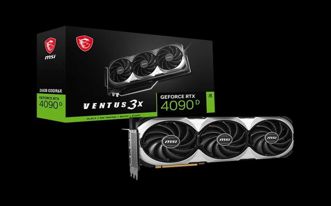 MSI Lanza la Nueva RTX 4090D Ventus 3X