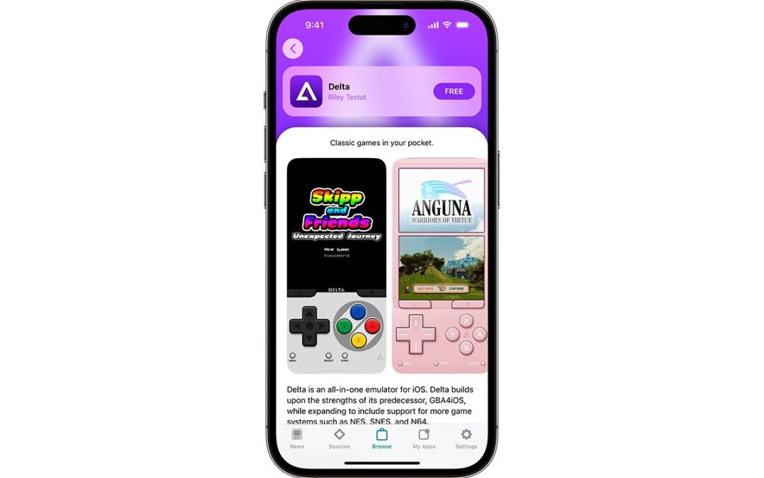 Delta: La Revolución de Emuladores en iOS