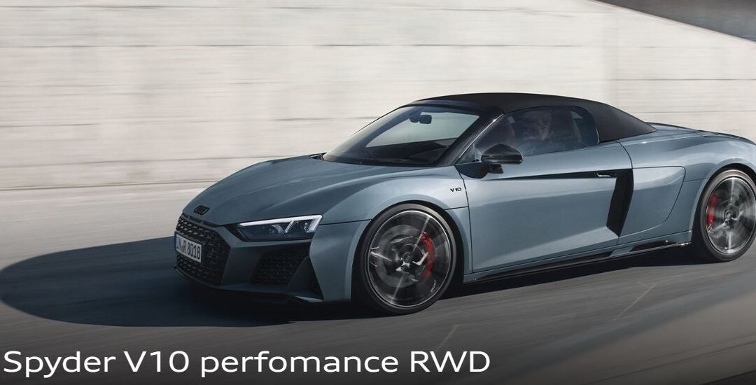 Audi R8 Spyder: Conducción Deportiva Elevada