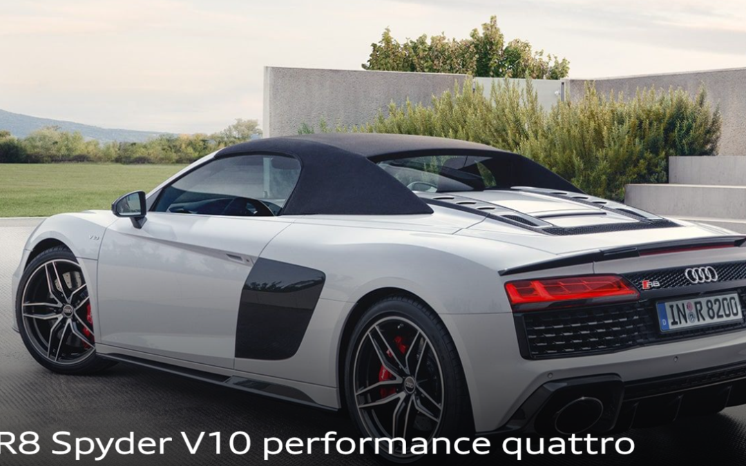 El V10 que Conquista: Audi R8 Spyder Performance