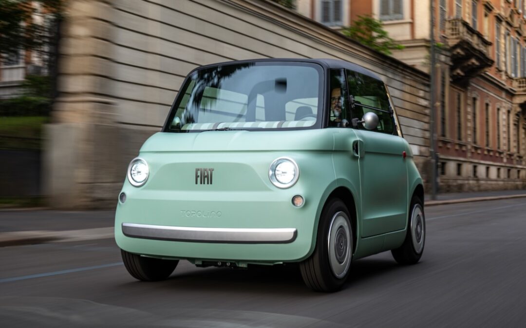 El Fiat Topolino Vuelve a las Calles en Forma Eléctrica
