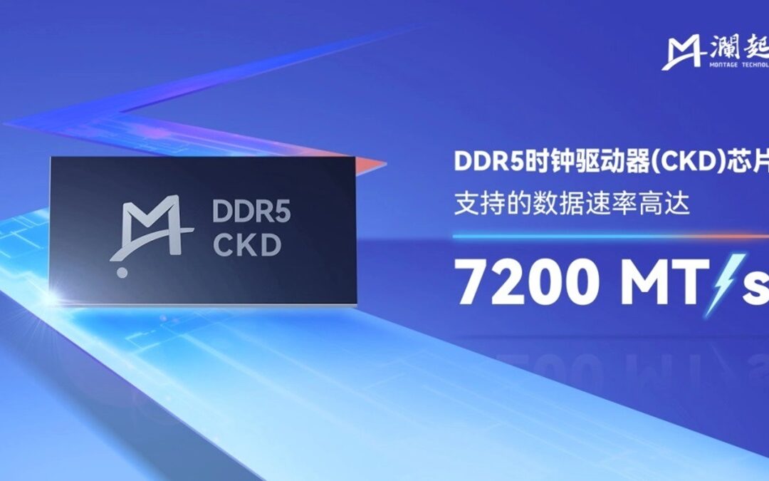 Montage Technology Lidera con Chips DDR5