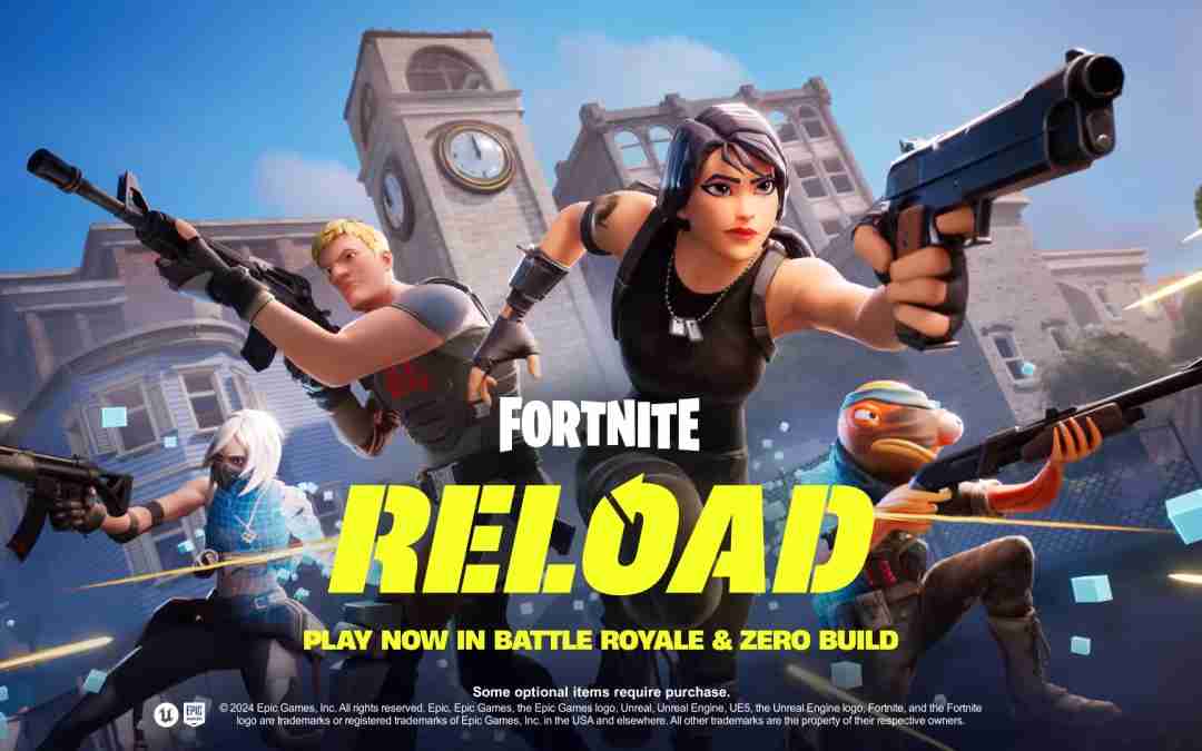 Fortnite Reload: Nuevo Modo Competitivo con Recargas Rápidas y Zonas Pequeñas