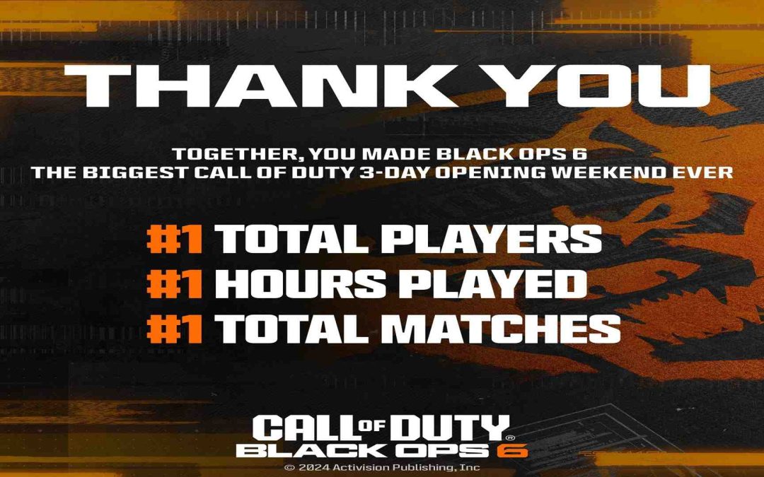 Black Ops 6 rompe récords en Game Pass y en toda la franquicia de Call of Duty: éxito en ventas y jugadores
