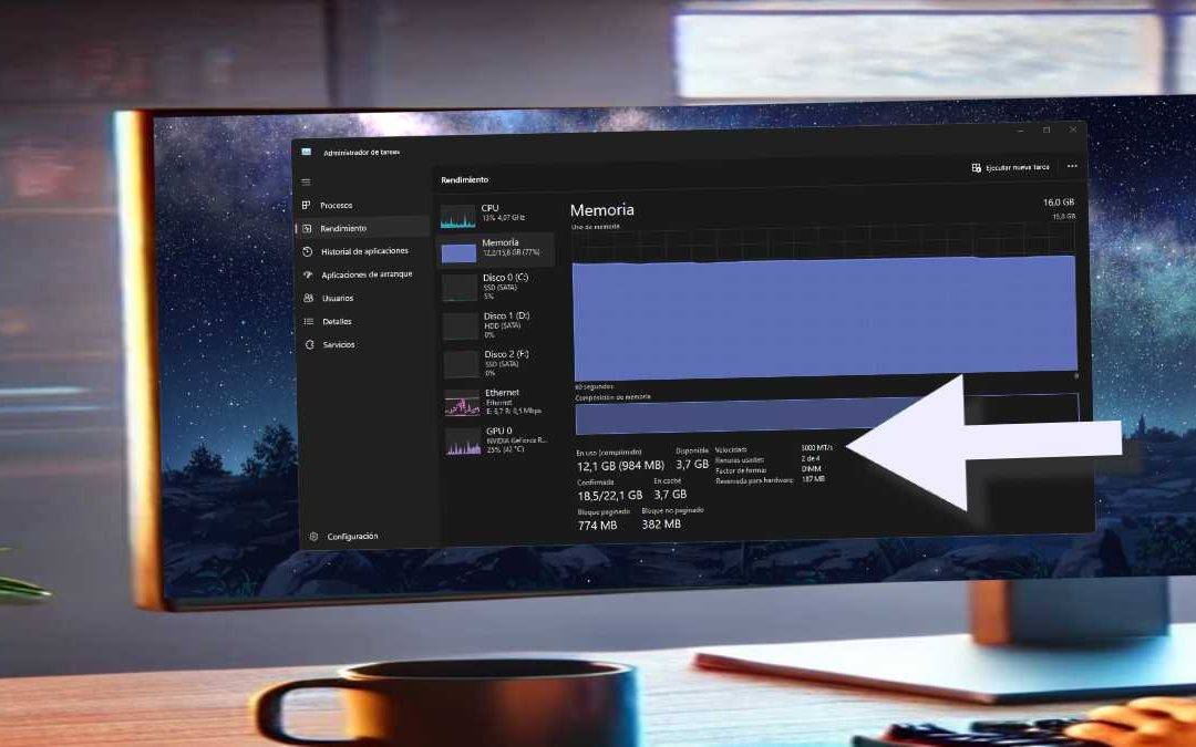¿Por qué Windows 11 muestra la RAM en MT/s y no en MHz?