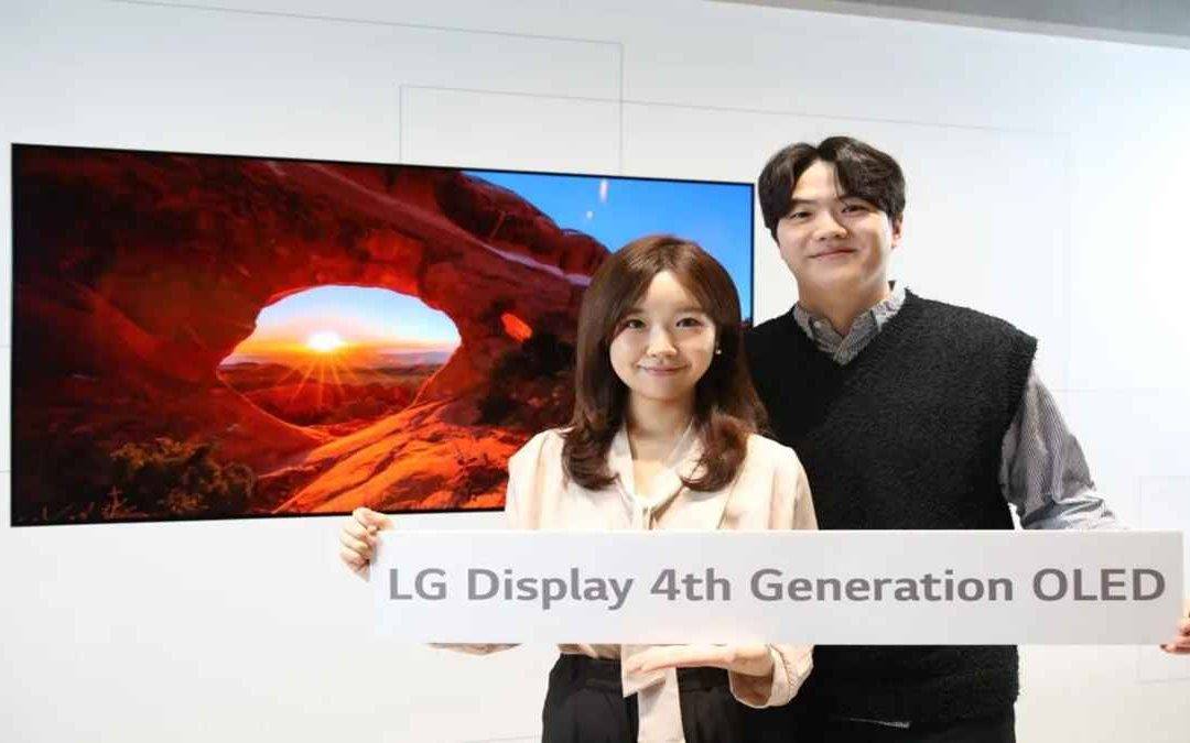 LG lanza paneles OLED de 4ª generación: Brillo de 4.000 nits y eficiencia en la era de la IA
