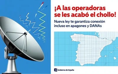 📡 ¡A las operadoras se les acabó el chollo! Nueva ley te garantiza conexión incluso en apagones y DANAs