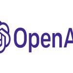 Concepto artístico de un dispositivo de IA de OpenAI del tamaño de la palma de la mano, diseñado por Jony Ive, con una cámara visible y ondas sonoras emanando de él.