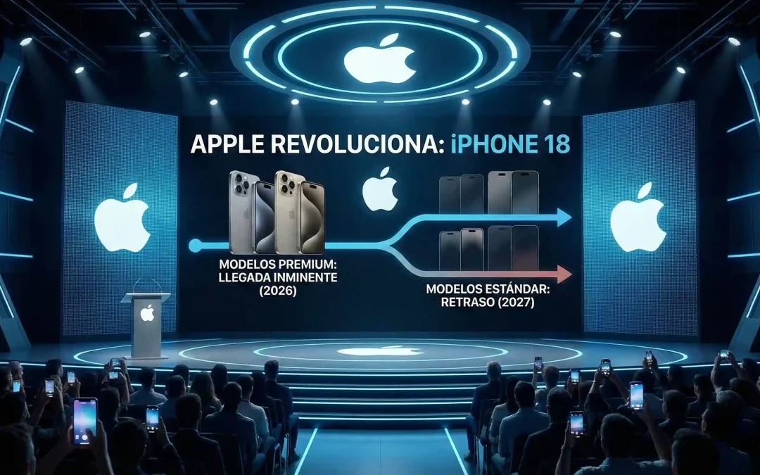 👉 Apple revoluciona el iPhone 18: los modelos premium llegarán antes y el resto se retrasa hasta 2027