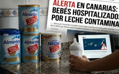 Alerta Sanitaria por leche infantil contaminada: 13 bebés hospitalizados, casos en Canarias y Lista de Lotes Retirados