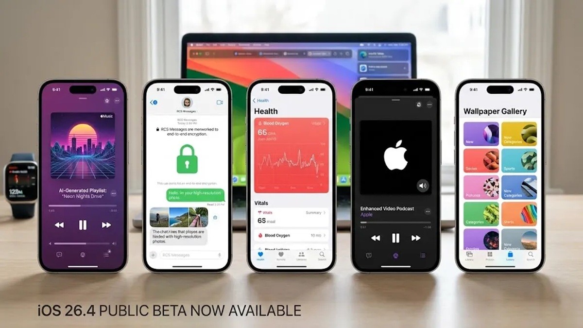 Apple Lanza la Beta Pública de iOS 26.4: IA en Apple Music, RCS ...