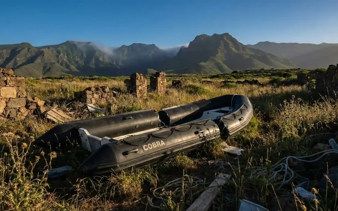 Hallazgo Impactante: Narcolancha Cortada en Piso Firme, Gáldar