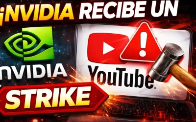 NVIDIA recibe un strike en YouTube: qué ha pasado y cómo afecta a su canal