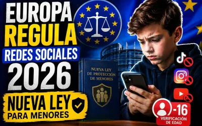 Europa Regula Redes Sociales 2026: Nueva Ley para Menores