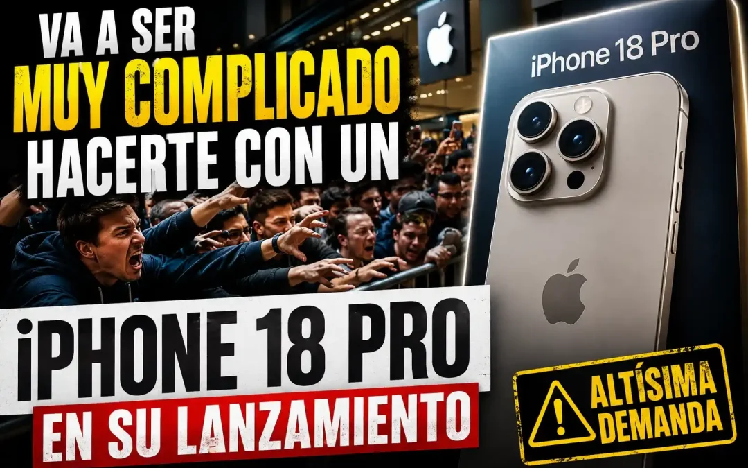 iPhone 18 Pro: Por qué será imposible comprarlo en su lanzamiento