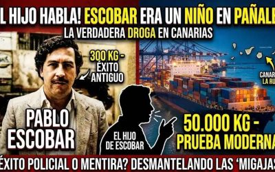 Por Qué Pablo Escobar Sería un Novato Hoy en Día Frente a la Droga que Entra en Canarias