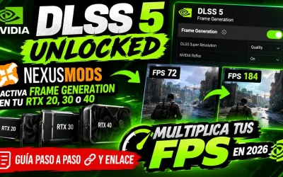 Mod DLSS 5 Unlocked: Frame Generation en RTX 20, 30 y 40